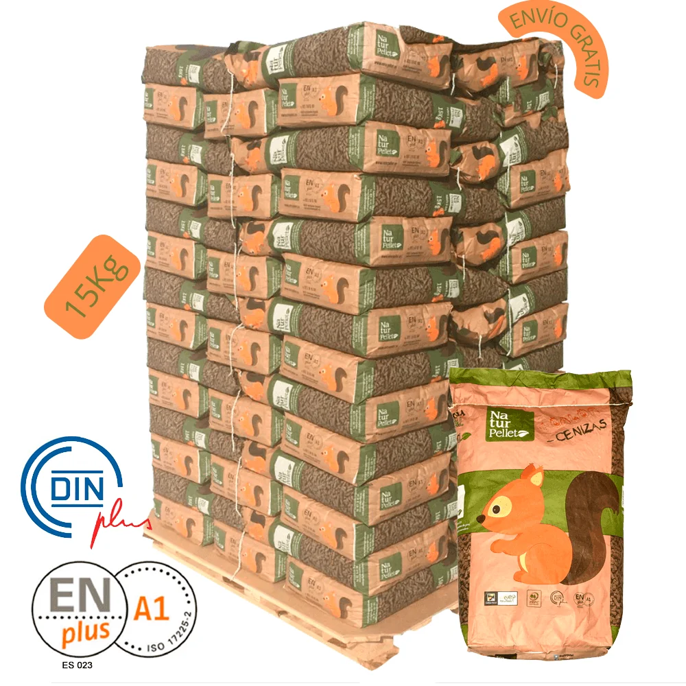 Naturpellet - 3 Palets (231 sacos)